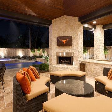 Outdoor Living | New Construction | Design & Build | Spring Valley | Houston, TX