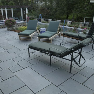 Outdoor living spaces are very popular as this patio demonstrates