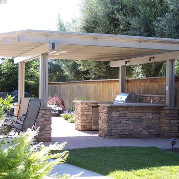 Outdoor Masonry Kitchens