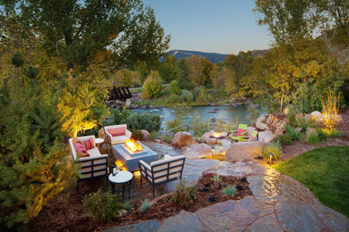 Outdoor oasis nestled on the Animas river