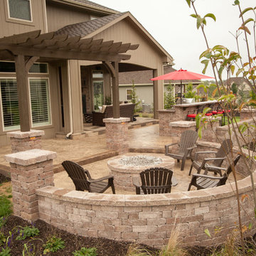 Outdoor Patio and Living Room