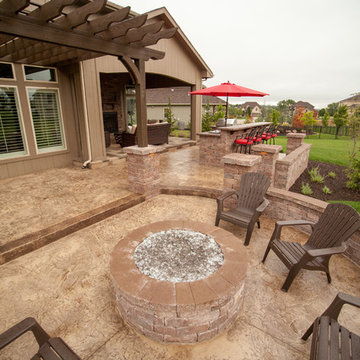 Outdoor Patio and Living Room