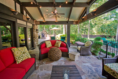 Inspiration for a classic patio in Little Rock.