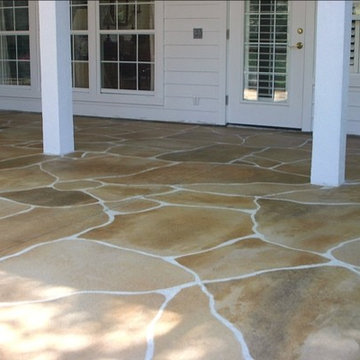 Outdoor Patio - LastiSeal Concrete Stain & Sealer