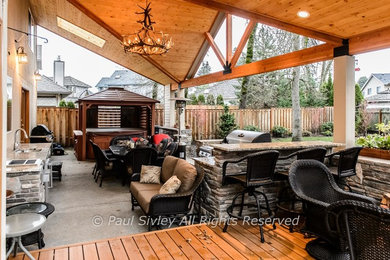 Outdoor patio living space