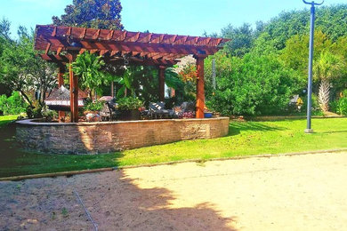 Elegant patio photo in Dallas