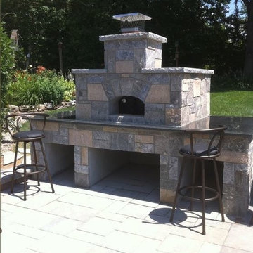 Outdoor pizza oven projects