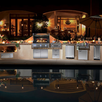 Outdoor Pool Party, Anyone? Lynx Grills