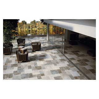 Outdoor Spaces - Transitional - Patio - Denver - by Crossville Studios ...