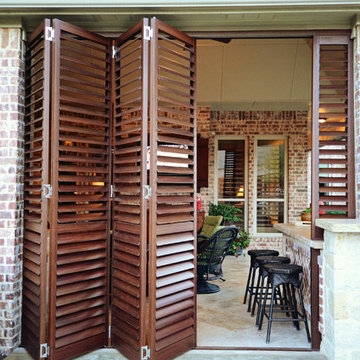 Outdoor Spaces with Weatherwell Elite Aluminum Shutters