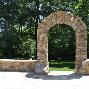 Outdoor Stone Patio in Chattanooga