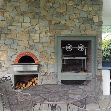 Outdoor Stone Pizza Oven