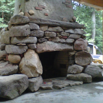 Outside Fire Place
