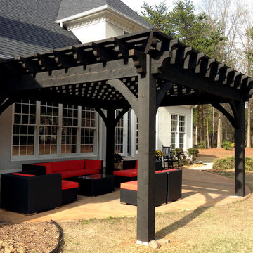 Over Sized Timber Frame Pergola Arbor Gazebo Kits