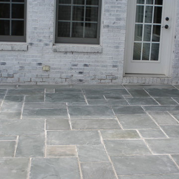 PA Blues stone patio