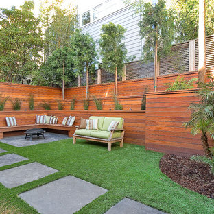 Inspiration for a timeless backyard patio remodel in San Francisco