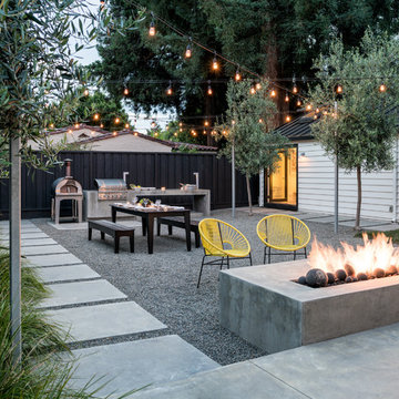 75 Gravel Patio Ideas You Ll Love May, Crushed Rock Patio Designs