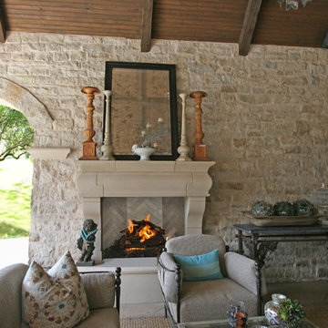 Parisian Fireplace Mantel