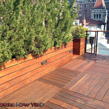 Park Ave - IPE Wood Roof Top Deck