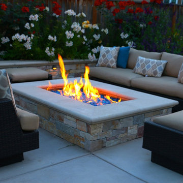 Patio Arbors, Pergolas, Outdoor Fireplace, and Fire Pits