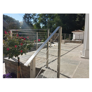 Patio Cable Railings - Contemporary - Patio - New York - by Stainless ...