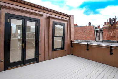 Patio - contemporary patio idea in Boston