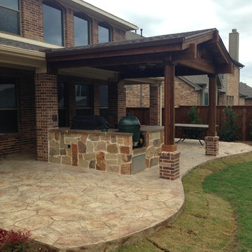 Patio Cover & Outdoor Kitchen