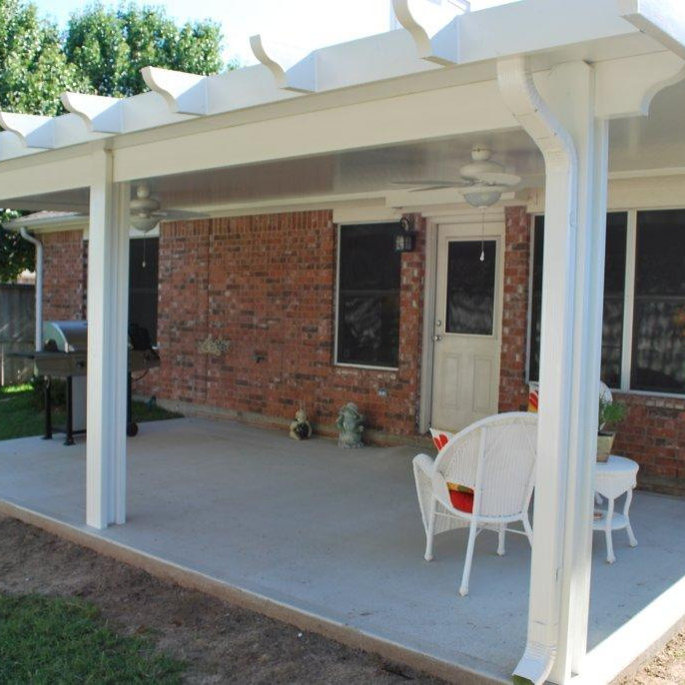 Metal Patio Cover Photos Ideas Houzz   Patio Cover Insulated Aluminum Metal Affordable Shade Patio Covers Img~4a91986d0543a32c 9947 1 7f52b03 W685 H685 B2 P0 