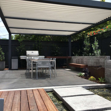 Patio Cover: Peaceful Outdoor Dining Area in San Jose