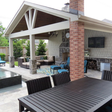Patio Cover Project of the Month in Katy, TX- July, 2015