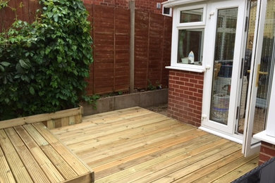 This is an example of a classic patio in West Midlands.