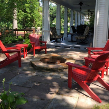 Patio Furniture & Hot Tub Re-do