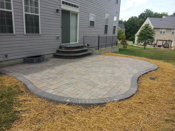 Traditional Patio - Brick Pavers