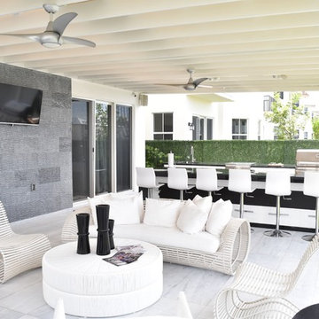 Patio living In Doral, Florida