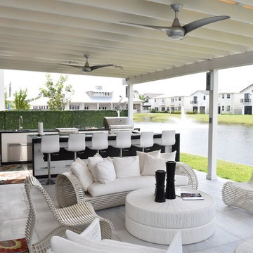 Patio living In Doral, Florida