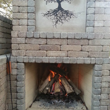 Patio, Pavilion, Oven and Fireplace