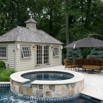 Patio, Pool House, and Spa (detail)