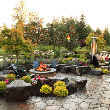 75 Beautiful Stone Patio Pictures & Ideas | Houzz