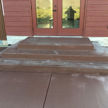 Patios & Steps Are In