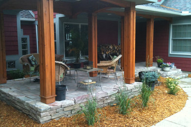 Patio - country patio idea in Minneapolis
