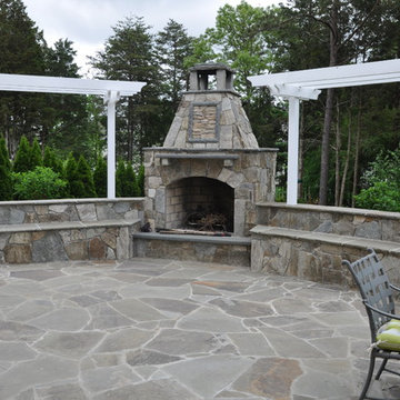 Patios w/without Fireplaces, Walls, & Columns