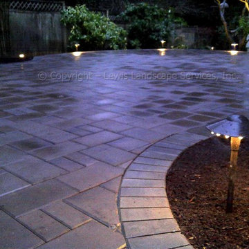 Paver Patio & Seat Wall