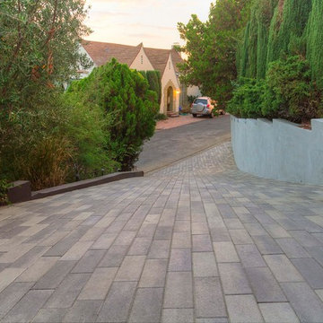 Paver Plank Driveway Project – Los Angeles - View 1