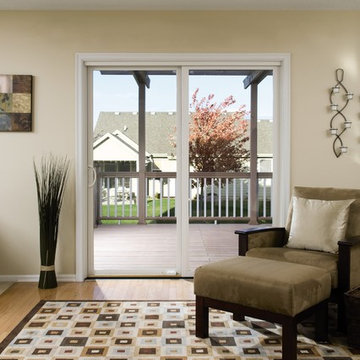 Pella® Impervia® ENERGYSTAR®-qualified fiberglass sliding patio doors