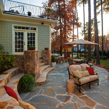 Fall Patio for Entertaining
