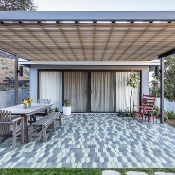 Peppermint Picket Porch