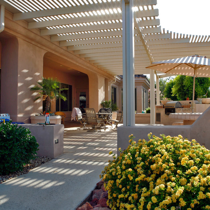 Pergola With Lattice Photos & Ideas Houzz