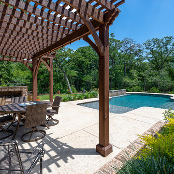 Pergola, Pool, and Outdoor Living