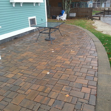 Permeable Paver Raised Patio Gilford New Hampshire, Belknap County