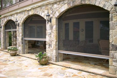 Example of a classic patio design in Other